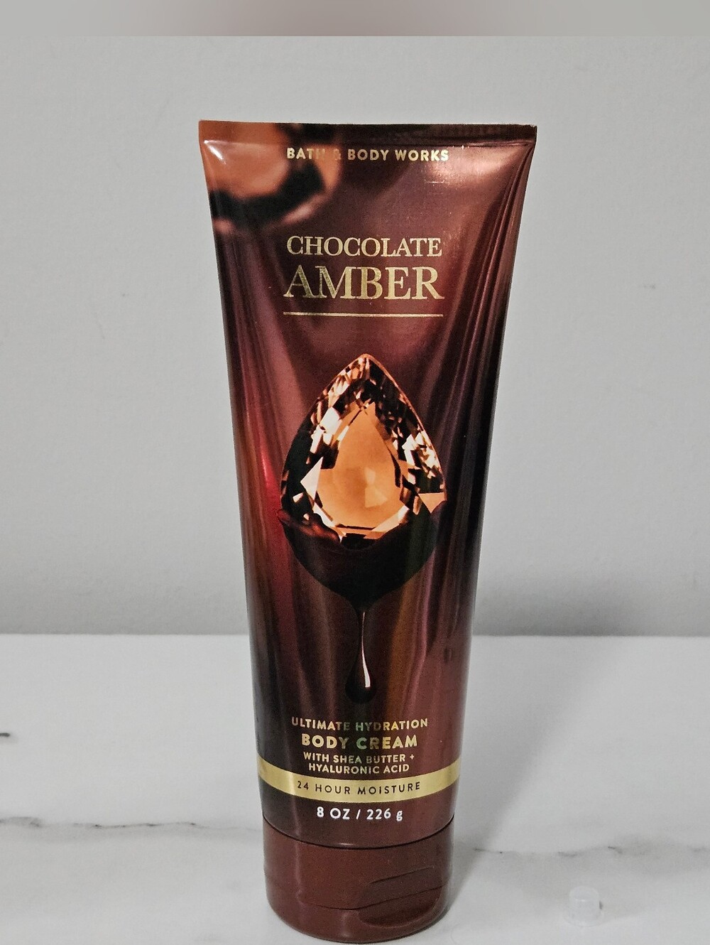 Bath & Body Works Chocolate Amber Ultimate Hydration Body Cream (8oz)